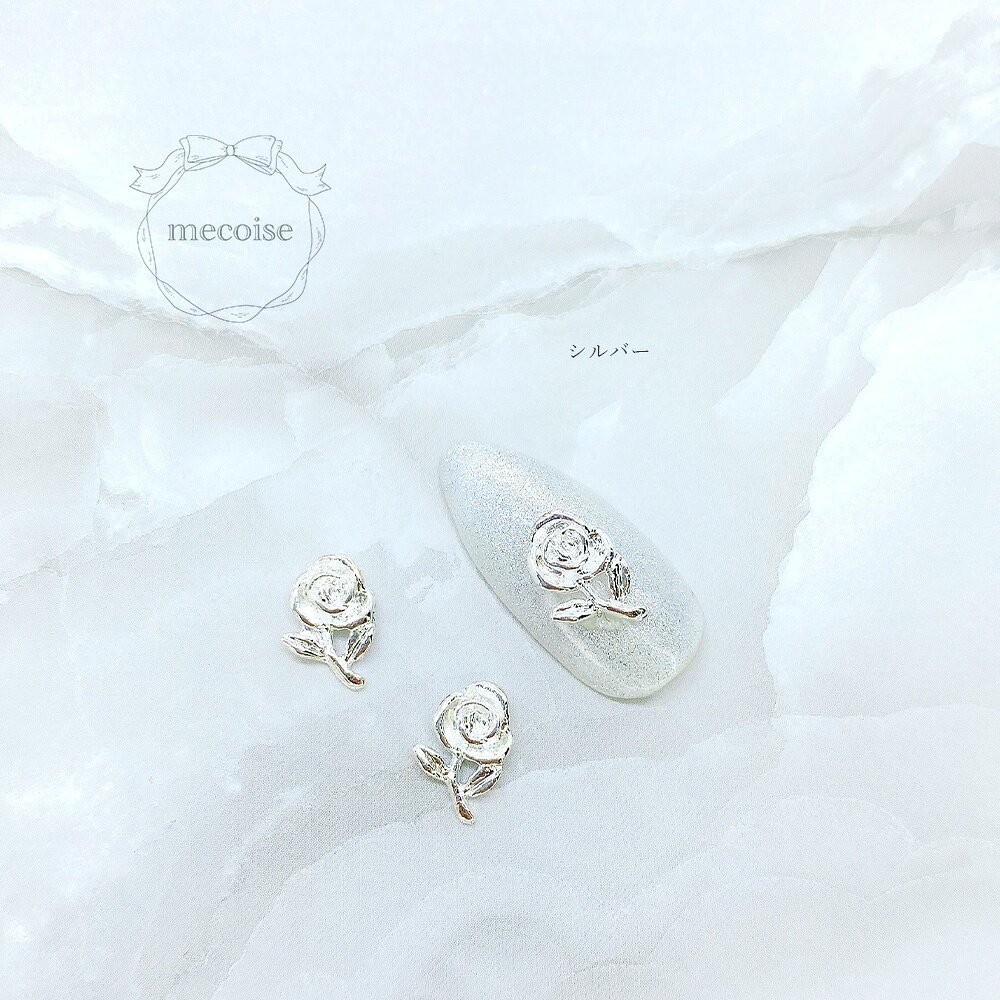 ネイルパーツ ハンドメイド 韓国 レジン ネイル パーツ ローズ 薔薇 アンティーク ...