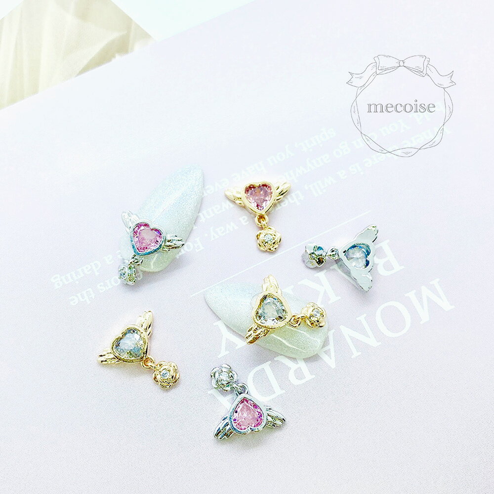 ジルコニア ネイルパーツ ハンドメイド 韓国 レジン ネイル パーツ エンジェル 天...