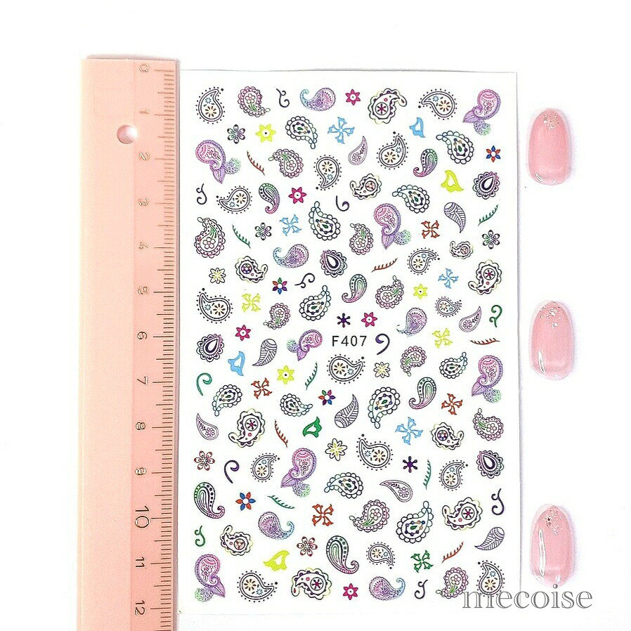 ネイルシール ハンドメイド 韓国 レジン ネイ...の紹介画像2