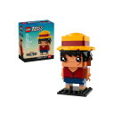 レゴ ブリックヘッズ モンキー D ルフィ フィギュア ワンピース LEGO 2025年8月発売予定