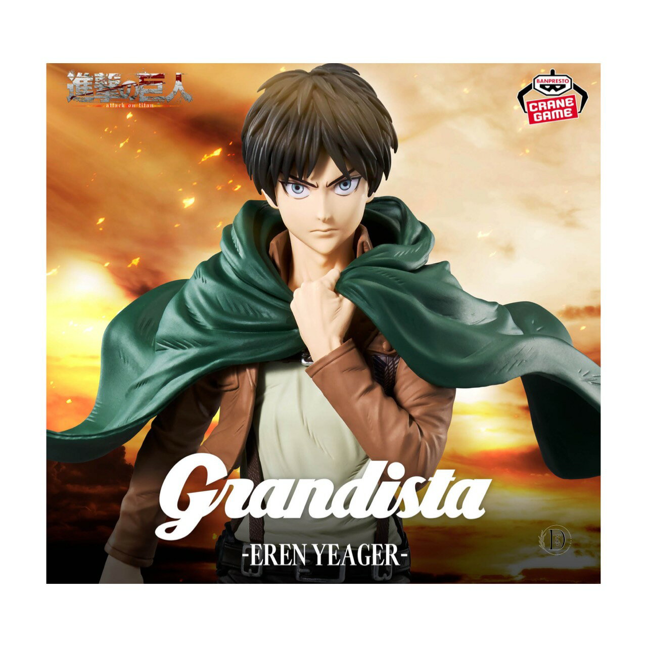 【予約商品 2025年11月発売予定 】 進撃の巨人 Grandista エレン イェーガー フィギュアのサムネイル