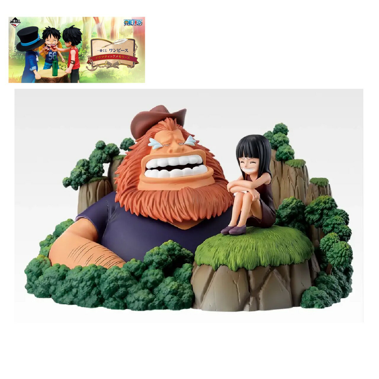 【未開封】 一番くじ ワンピース ドラマティック メモリーズ C賞 Revible Moment サウロ ＆ ロビン