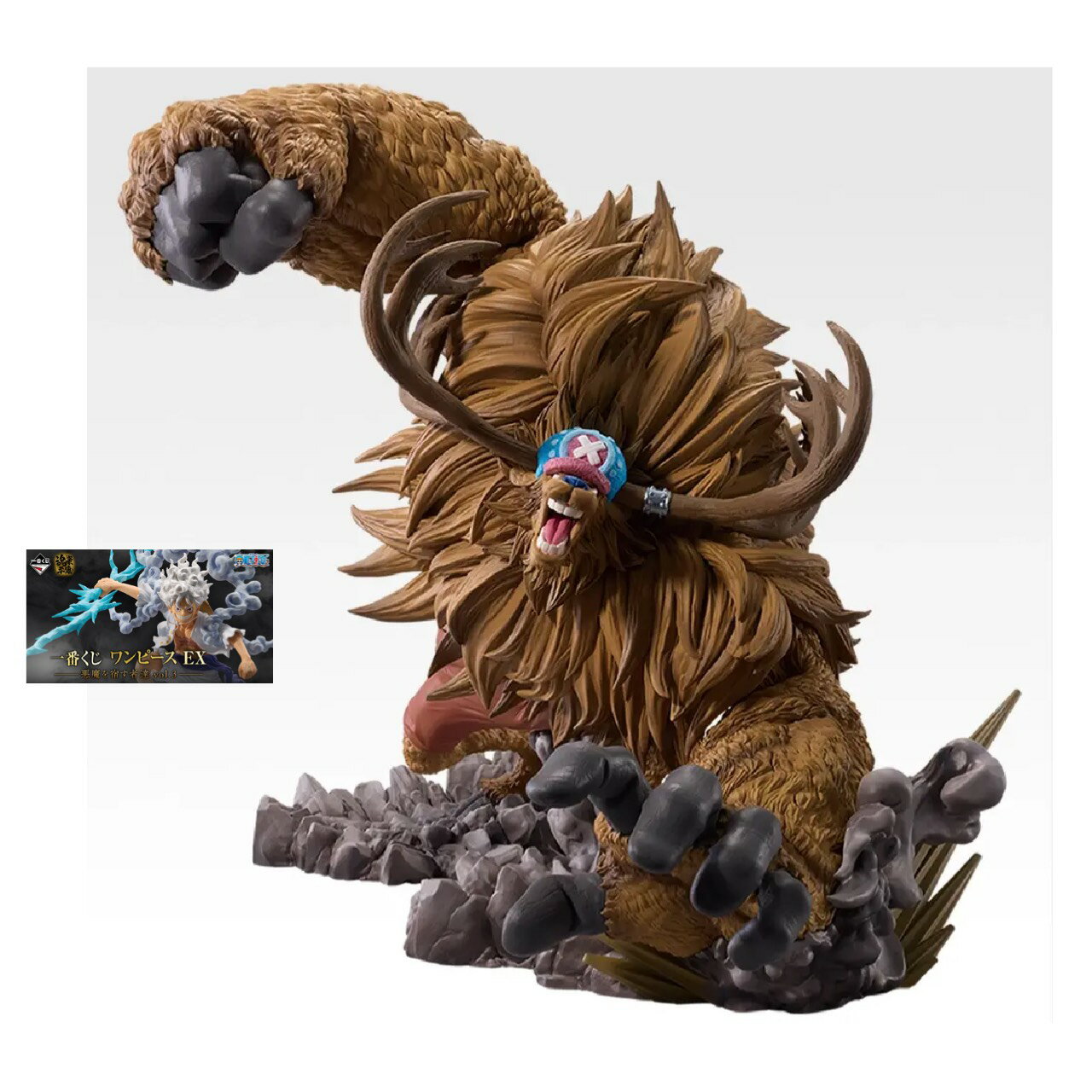 【未開封】 一番くじ ワンピース EX 悪魔を宿す者達 vol.3 B賞 トニートニー チョッパー 魂豪示像