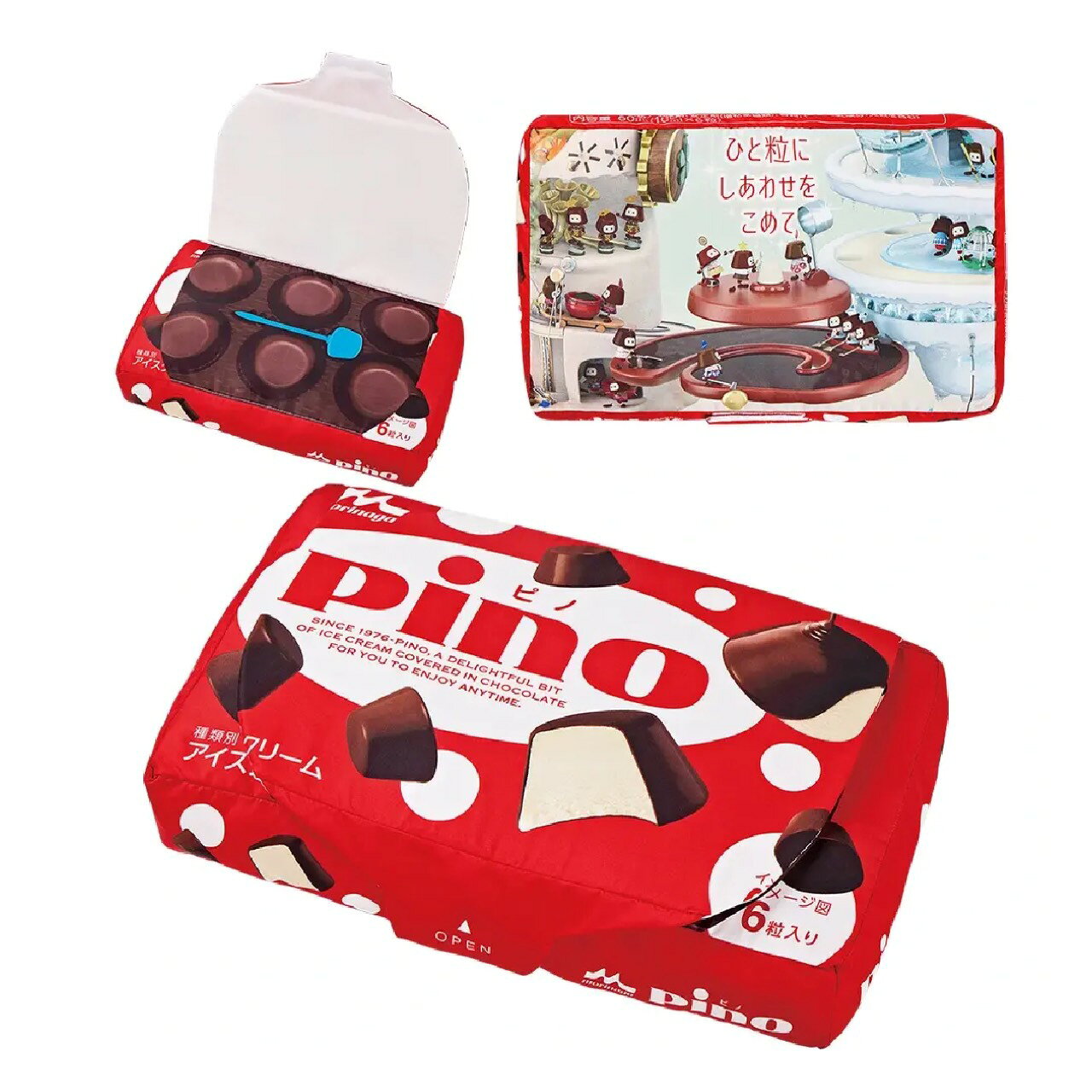 【未使用】 一番くじ 森永乳業 Pino ピノ A賞 Pino クッション