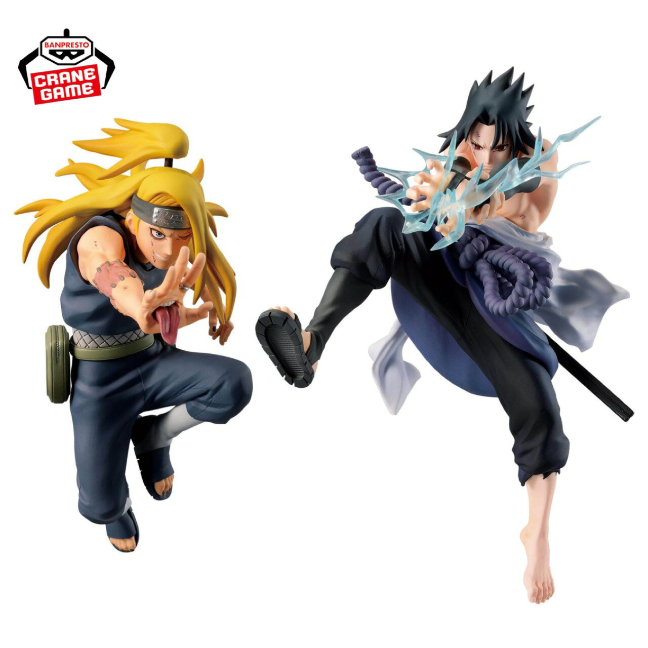 【未開封】 NARUTO 72 series 40 VIBRATION STARS DEIDARA ＆ UCHIHA SASUKE 全2種セット アミューズメント 専用景品