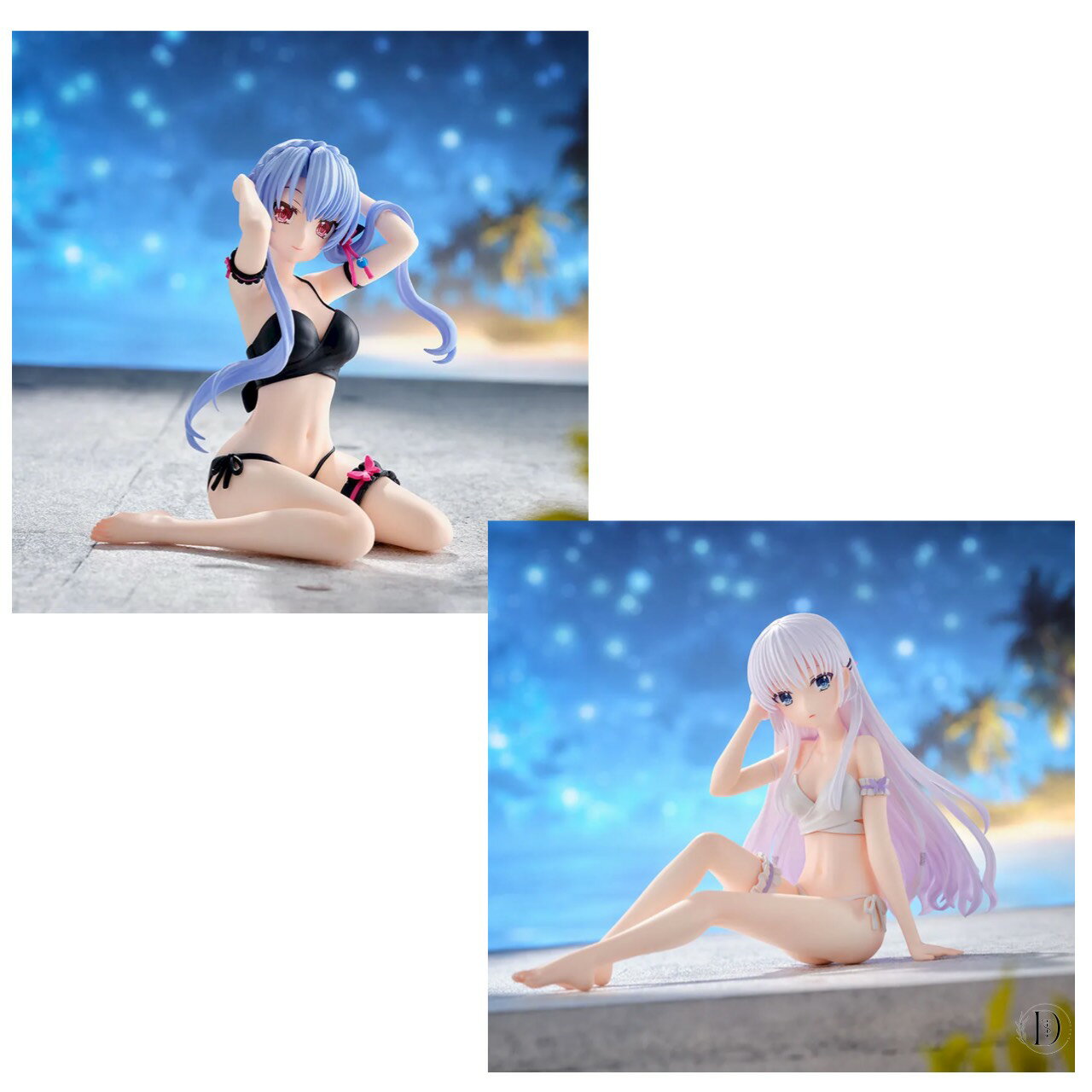 【未開封】 SummerPockets Yumemirize 鳴瀬しろは 空門蒼 フィギュア 2種セット アミューズメント 専用景品