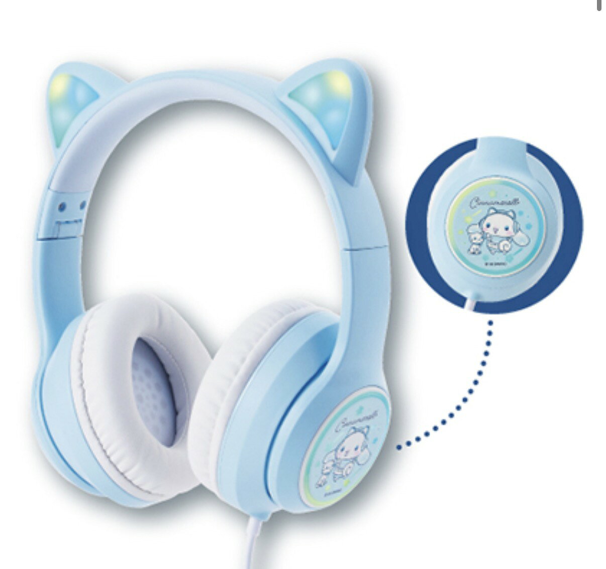 [Unopened, Used] Sanrio Cinnamoroll Lottery Prize - 1st Prize: Headphones