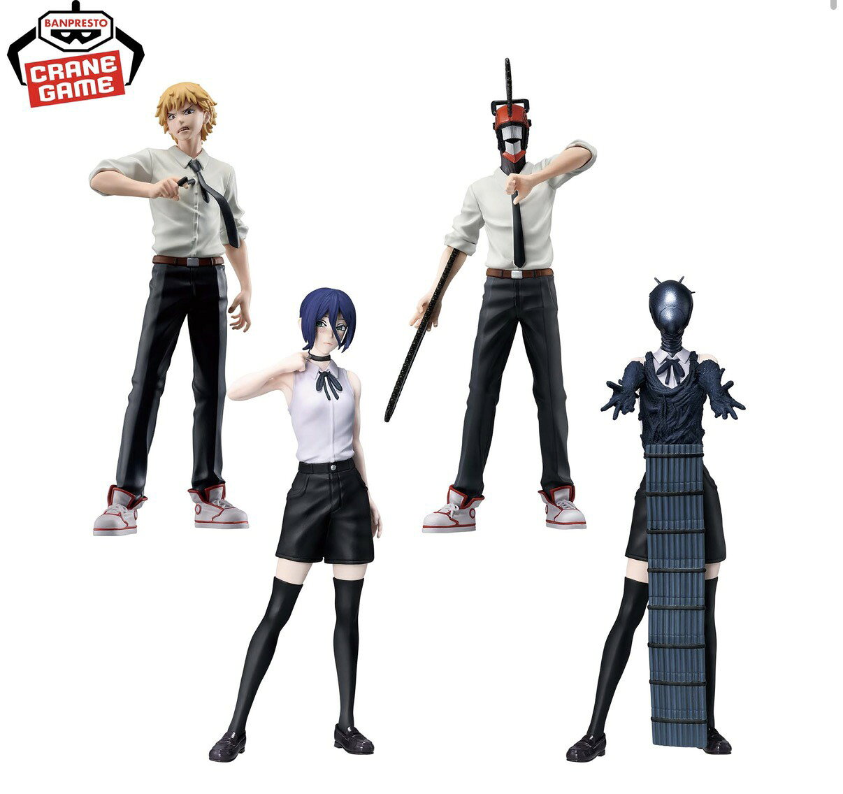  劇場版 チェンソーマン レゼ篇 Figuno DENJI ＆ REZE ＆CHAINSAW MAN ＆ BOMB アミューズメント 専用景品