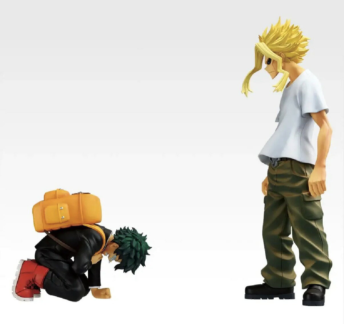 【未開封・中古】 一番くじ 僕のヒーローアカデミア 最高のヒーローになるまでの物語 A賞 緑谷出久 ＆ オールマイト MASTERLISE PLUS