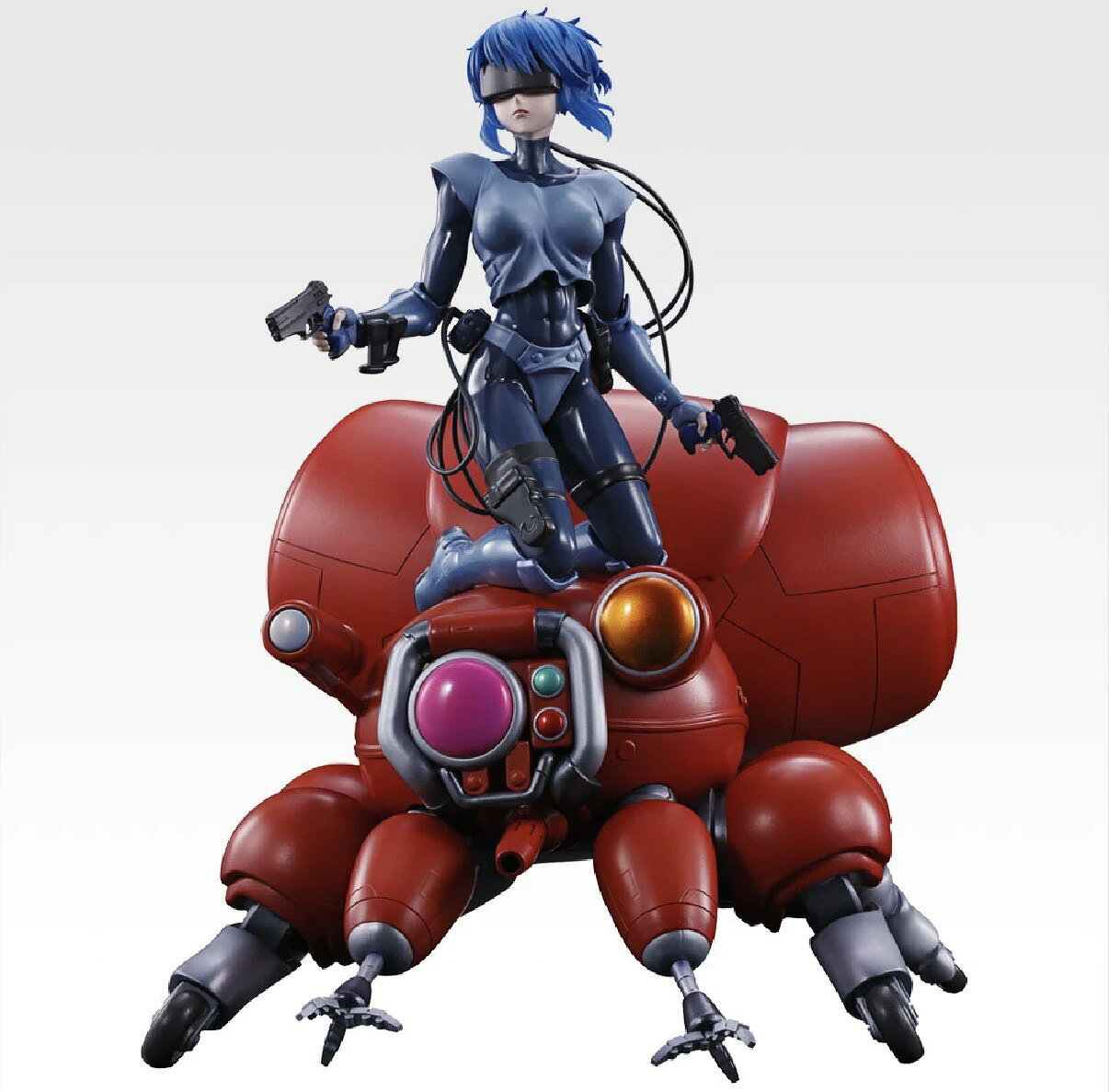 【未開封・中古】 一番くじ 攻殻機動隊 THE GHOST IN THE SHELL A賞 草薙素子＆フチコマ フィギュア ゴーグルver