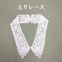 レース 襟元 襟 襟レース ワンピース スモック 洋服 婦人服 つけえり ハンドメイド 手芸 えり レーヨン 白 63015-50