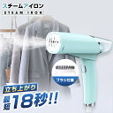 【P5倍&クーポンで実質3,036円】 衣類スチーマー ハンガースチーマー スチームアイロン 脱臭 除菌機能付き ハンガーにかけたままでOK! スーツ・ワイシャ...