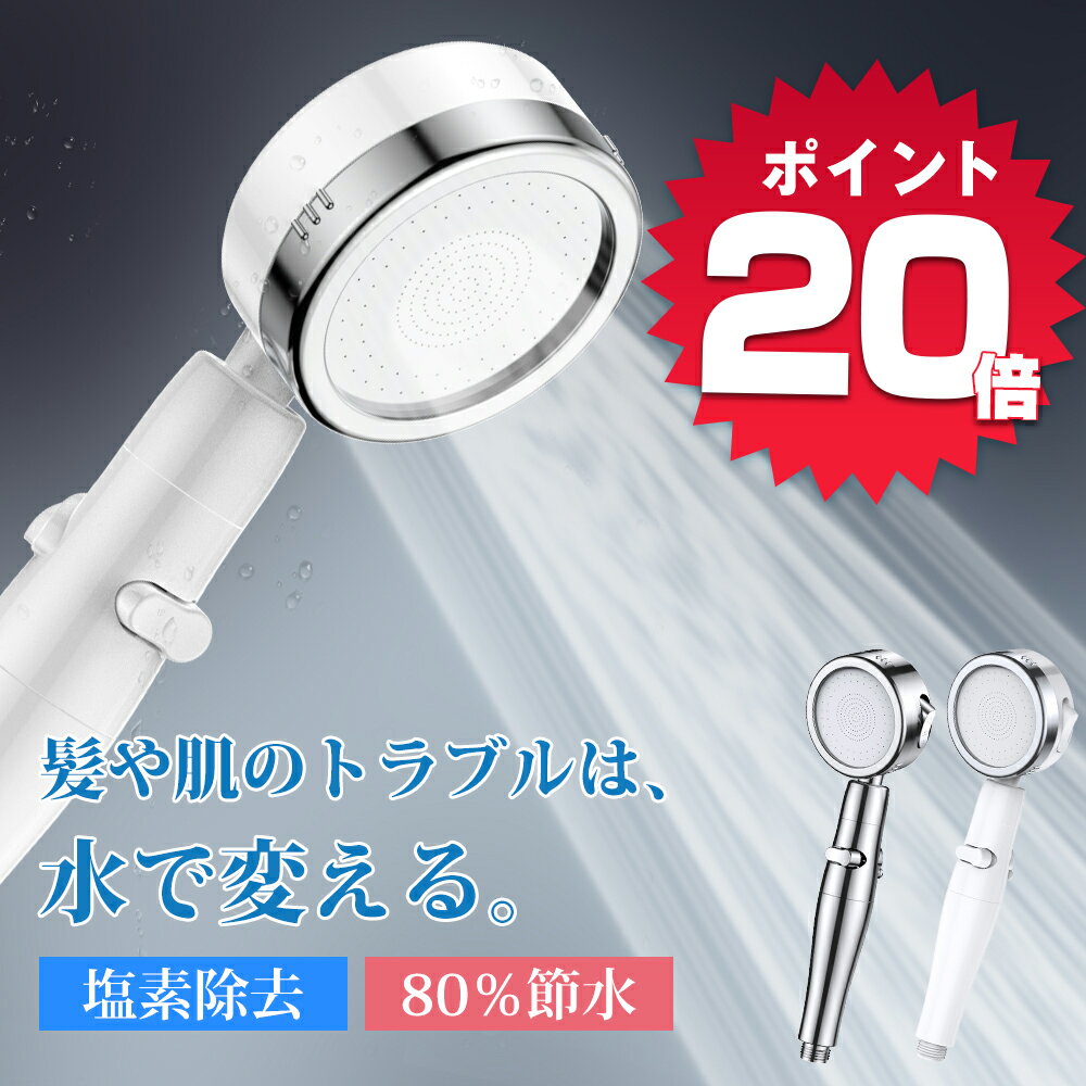 【ポイントで実質2,544円】 シャワーヘッド 節水 ミスト