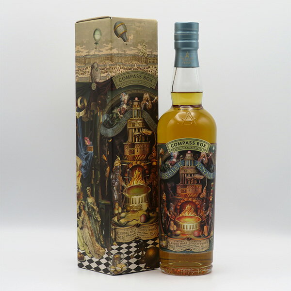 コンパスボックス ブリュレ ロワイヤル 49度 700ml 正規品 （専用BOX入）