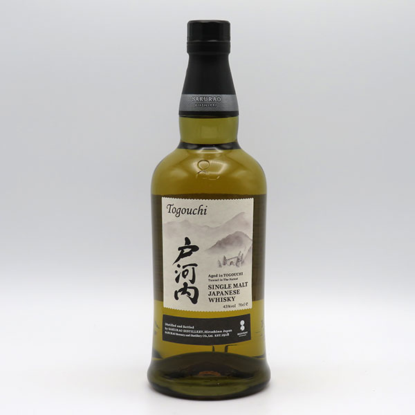 シングルモルト 戸河内 43度 700ml （箱なし） ジャパニーズウイスキー