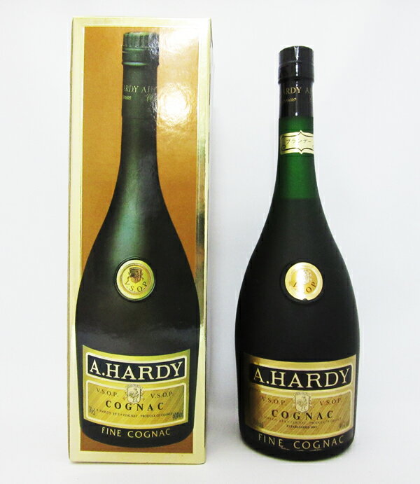 【レトロ】【雪印】A.HARDY（ハーディ） VSOP 40度 700ml （専用BOX入）