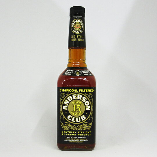【レトロ】アンダーソンクラブ 15年 43度 750ml 並行品 （箱なし）