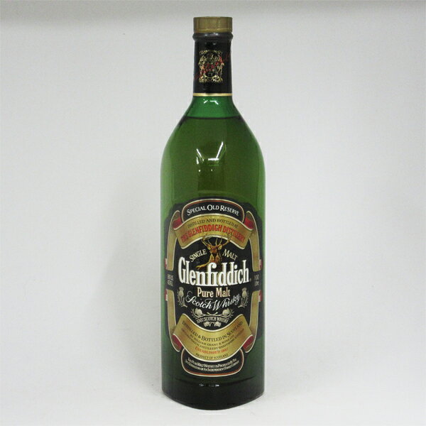 【レトロ：SPECIAL OLD RESERVE表示】グレンフィディック ピュアモルト 43度 1000ml 並行品 （箱なし）