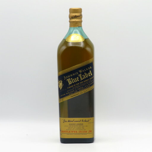 【箱なし】【レトロ:旧ボトル】ジョニーウォーカー ブルーラベル 43度 1000ml 並行品 【箱なし】【レトロ:旧ボトル】ジョニーウォーカー ブルーラベル 43度 1000ml 並行品