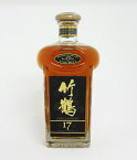 【レトロ】竹鶴17年 角瓶 43度 700ml （箱なし）