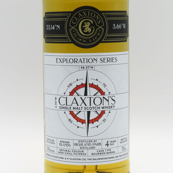 【クラクストンズ・エクスプロレーション】ハイランドパーク4年 2016-2021 50度 700ml