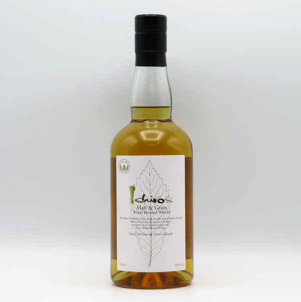 【訳あり：裏ラベル破れあり】イチローズモルト＆グレーン ホワイトラベル 46度 700ml （箱なし）のサムネイル