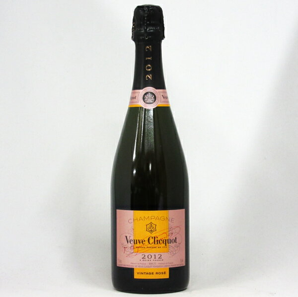 ヴーヴクリコ ロゼ ヴィンテージ 2012年 750ml 正規品 （箱なし）