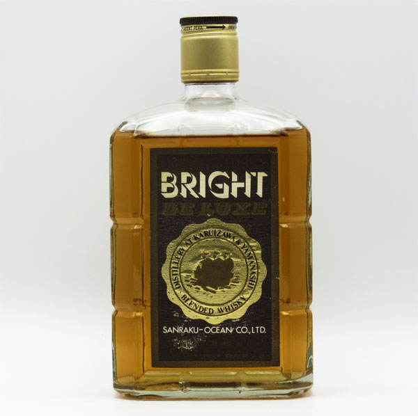 【レトロ：1級従価表示】オーシャン ウイスキー BRIGHT（ブライト） デラックス 42度 720ml （箱なし）