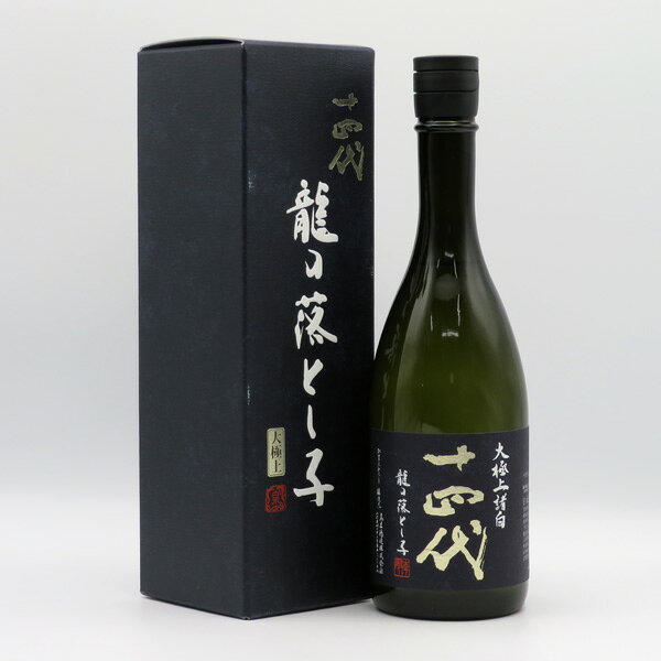 【訳あり：箱の色落ち】【要冷蔵】十四代 純米大吟醸 龍の落とし子 大極上諸白 720ml （専用BOX入）