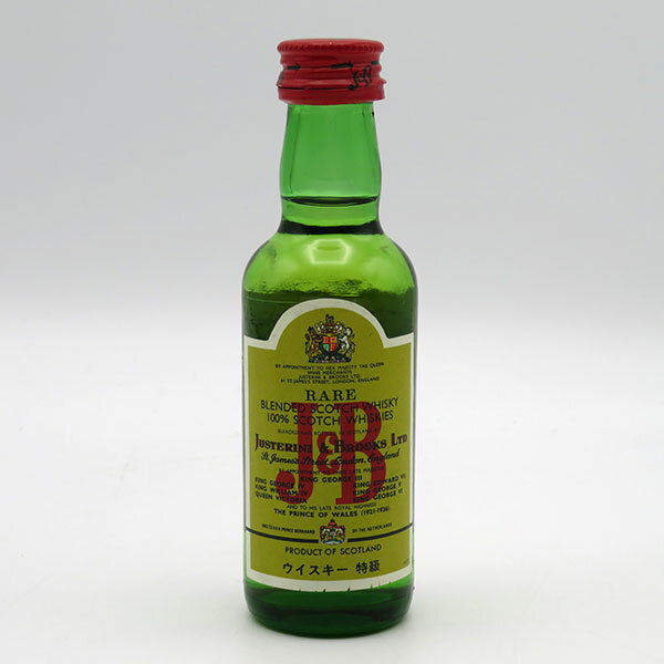 【ミニサイズ】【レトロ：特級従量表示】J&B レア 43度 50ml 正規品