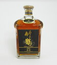 【レトロ】竹鶴21年 角瓶 43度 700ml （箱なし）