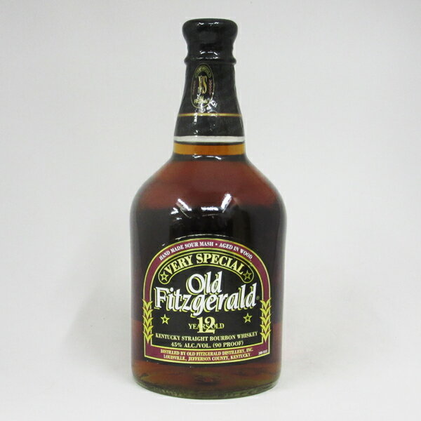 【レトロ】オールド・フィッツジェラルド（Old Fitzgerald's） 12年 45度 750ml