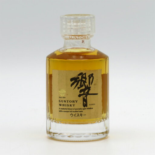 【訳あり:ラベルに変色あり】【ミニサイズ】【レトロ:17年表記なしラベル】響 43度 50ml 【訳あり:ラベルに変色あり】【ミニサイズ】【レトロ:17年表記なしラベル】響 43度 50ml
