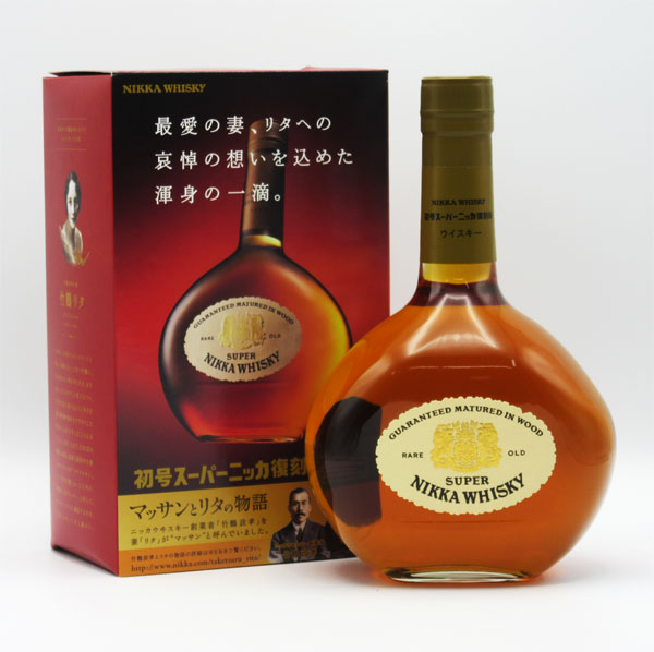 初号スーパーニッカ 復刻版 43度 700ml （専用BOX入）