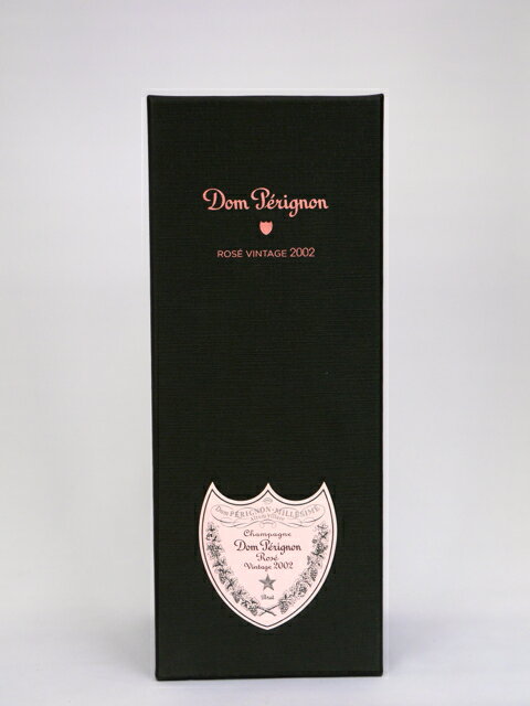 【レトロ】ドンペリニヨン ロゼ 2002年 750ml 正規品 (ギフトパッケージ入り)