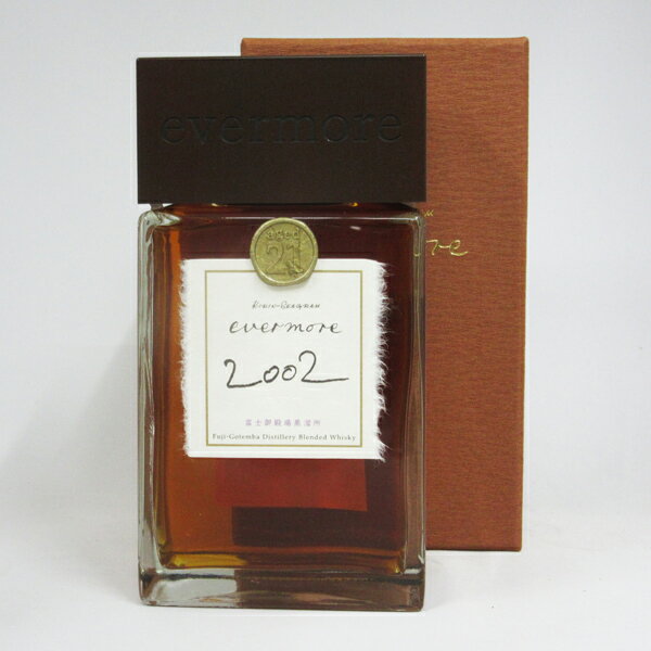 【レトロ】エバモア（evermore） 2002 21年 40度 700ml （専用化粧箱入）