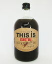 笹の川酒造 アメリカンウイスキー THIS IS US.BOTTLE 39度 720ml （箱なし）