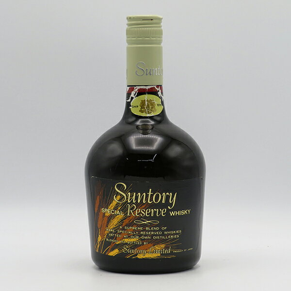 SPECIAL Reserve WHISKY 特級　山崎明記あり　バラ売り可 楽天市場】サントリー スペシャルリザーブ 特級（ビール・洋酒）の通販