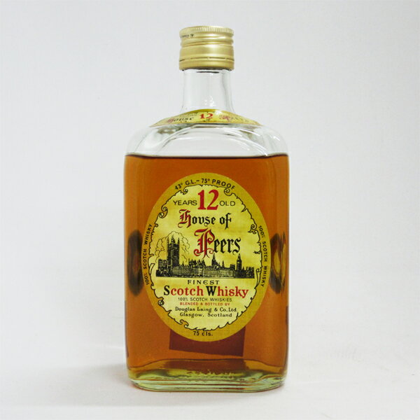 【レトロ：特級表示】ハウス・オブ・ピアーズ（House Of Peers） 12年 43度 750ml