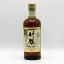 【訳あり:キリトリ線に裂けあり】【WWA2014受賞記念ラベル】竹鶴17年 ピュアモルト 43度 700ml (箱なし)