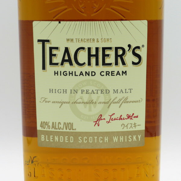 �ƥ������㡼����TEACHER��S�� �ϥ����ɥ��꡼�� 40�� 700ml ������ ��Ȣ�ʤ���