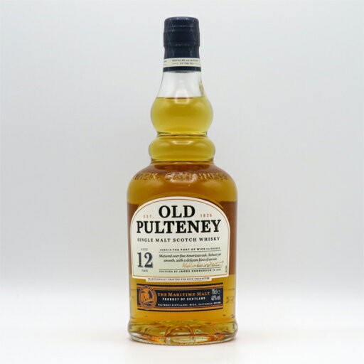 オールドプルトニー12年 40度 700ml 並行品 (箱なし) オールドプルトニー12年 40度 700ml 並行品 (箱なし)