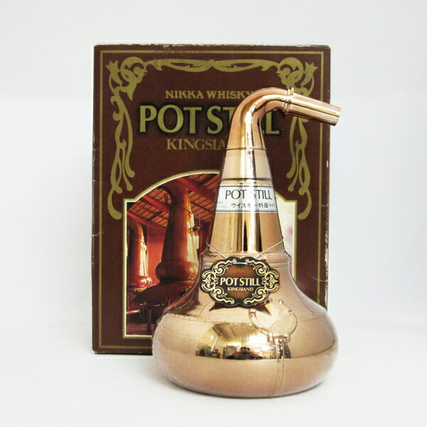 【レトロ：特級従価表示】ニッカウヰスキー POT STILL（ポットスチル） キングスランド 43度 700ml （専用化粧箱入）