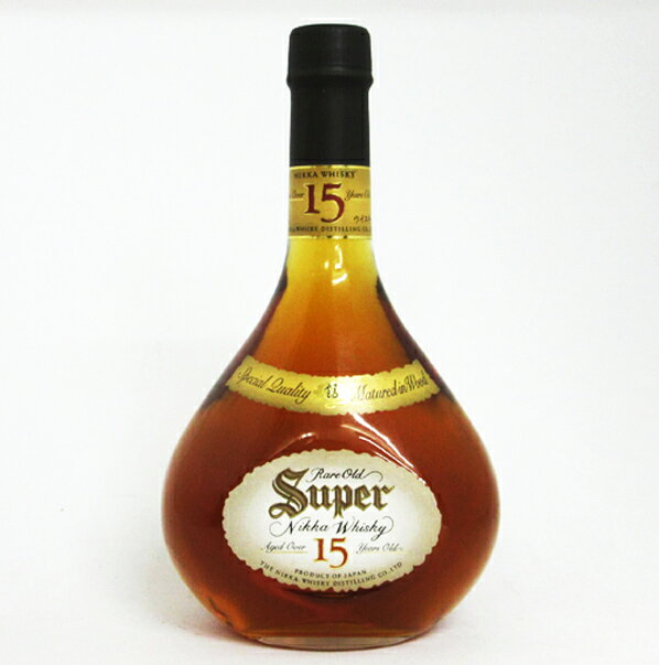 【レトロ】スーパーニッカ15年 43度 700ml （箱なし）