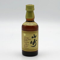 【ミニサイズ：ロングラベル】【レトロ】山崎12年 43度 50ml