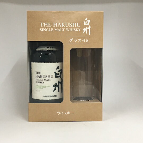 白州NV 43度 700ml グラス付き （専用BOX入）