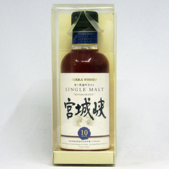 【ベビーサイズ】【旧ラベル】宮城峡10年 45度 180ml （透明：専用BOX入）