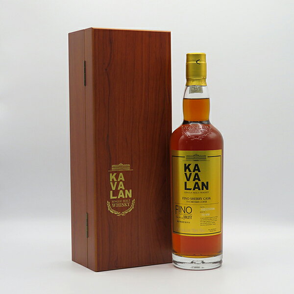 KAVALAN（カバラン） ソリスト フィノシェリー カスクストレングス 57.8度 700ml 正規品 （専用木箱入）