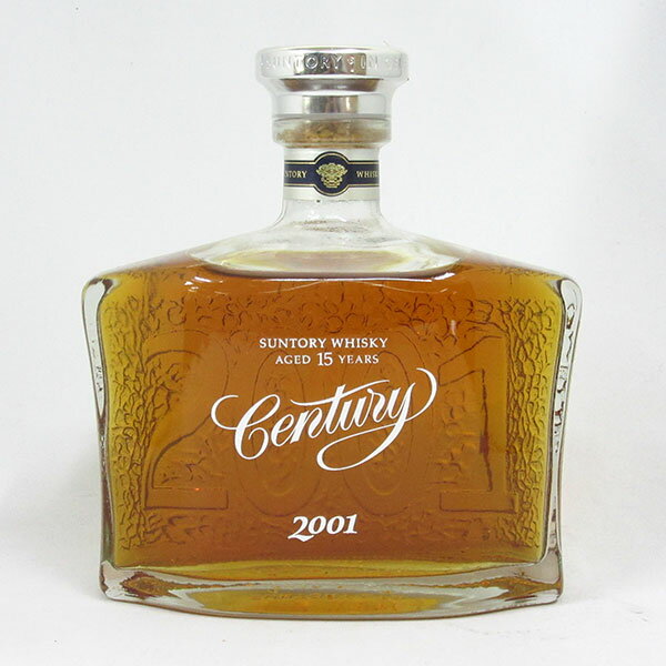 【レトロ】サントリーウイスキー 2001 （センチュリー） 15年 43度 700ml （箱なし）