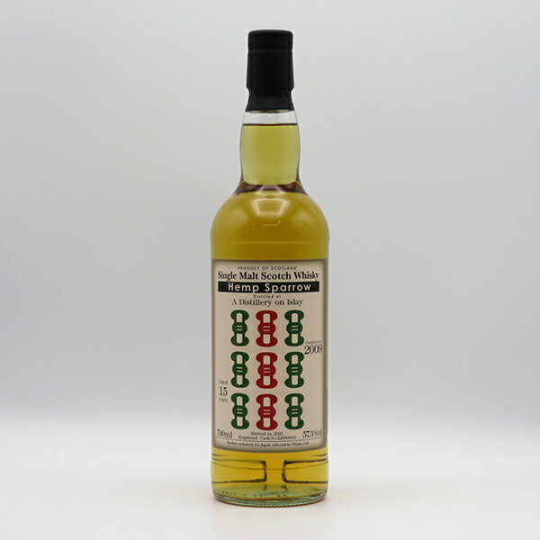 Hemp Sparrow シングルモルトウイスキー 700ml Hemp Sparrow ブレンデッドスコッチウイスキー1993 - 大阪の洋酒専門店